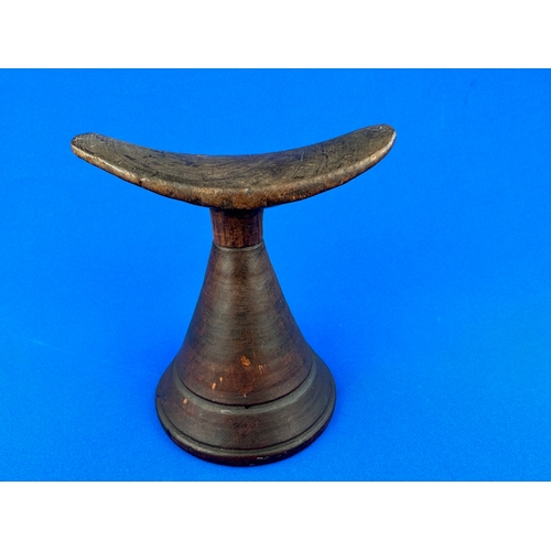 145 - Triabal Wooden Headrest