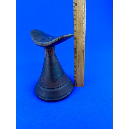 145 - Triabal Wooden Headrest