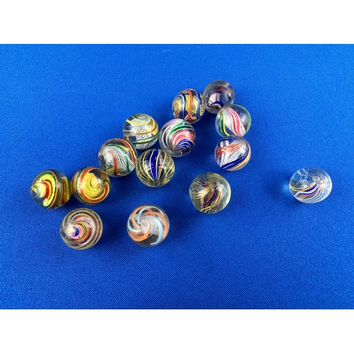 68 - 14 Antique Marbles