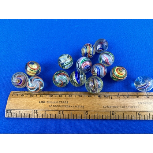 68 - 14 Antique Marbles