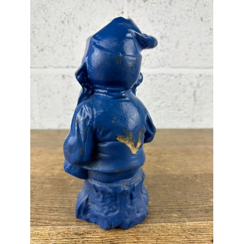 113 - Record Tools Record Bulldog Cast Iron Advertising Gnome