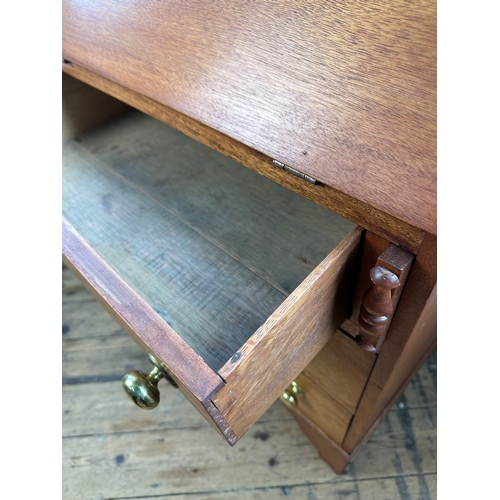 496 - Vintage Bureau with Key