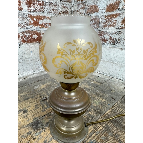 242 - Small Brass Vintage Lamp