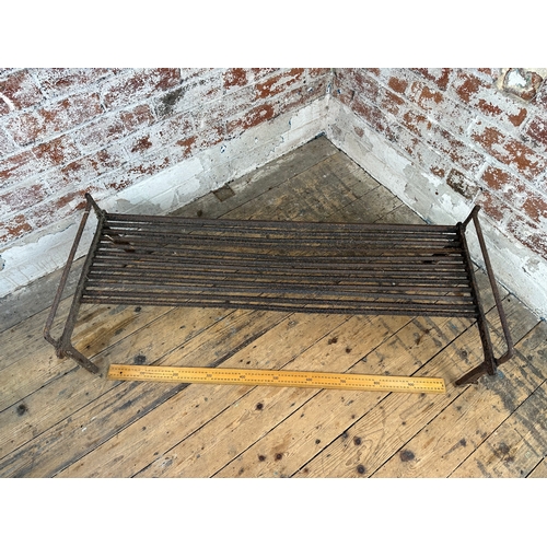 372 - Large Antique Fire Basket