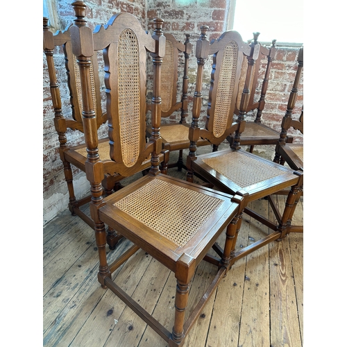 492 - Set of Six Hand Crafted Cape Dutch Style Dining Chairs