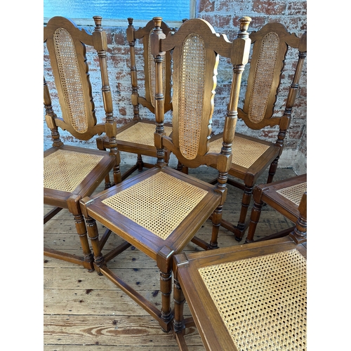 492 - Set of Six Hand Crafted Cape Dutch Style Dining Chairs