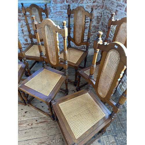 492 - Set of Six Hand Crafted Cape Dutch Style Dining Chairs