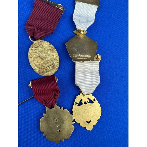 55 - Group of Four Masonic Medals