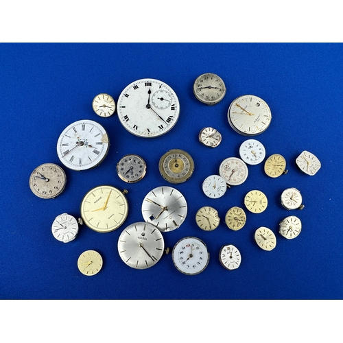 61 - Collection of Vintage Watch Movements