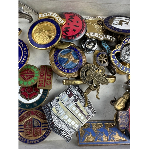 224 - Vintage & Collectable Badges to include Enamel & Boy Scouts