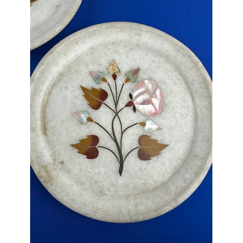 232 - Pair of Pietra Dura Plates