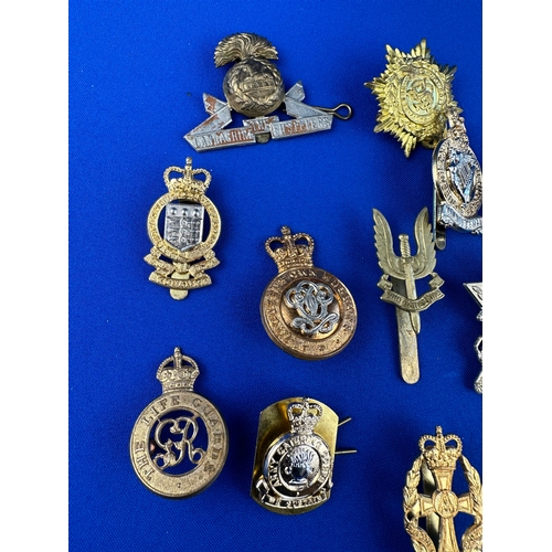 202 - Group of Assorted Military Cap Badges