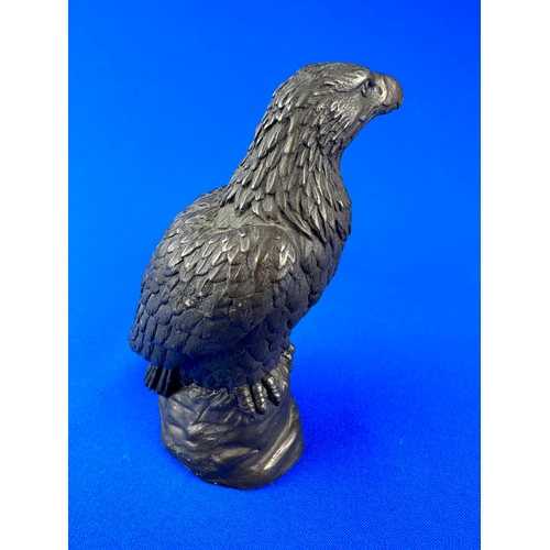 197 - Cold Cast Bronze Eagle Figure