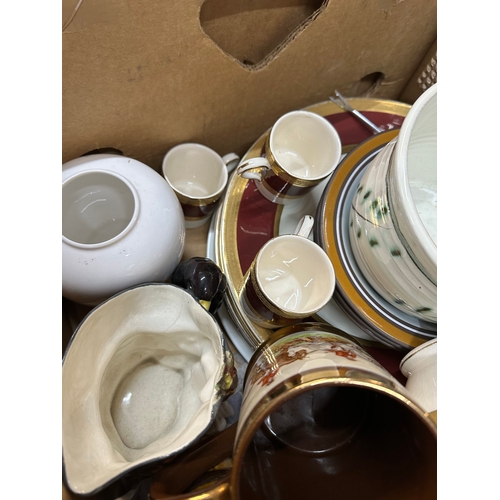 465 - Box of Mixed Collectables including Ceramics