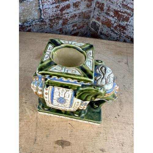 189 - Decorative Ceramic Elephant Ashtray