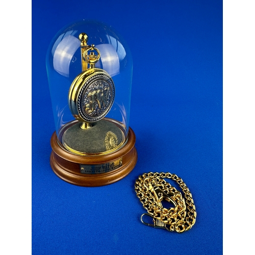 56 - John Wayne Presentation Pocket Watch Set