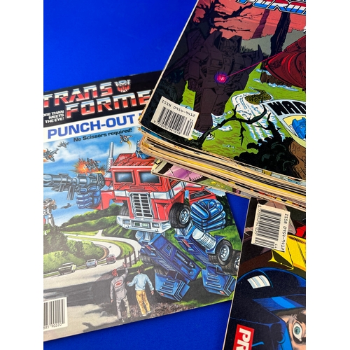 177 - Quantity of Marvel Transformers Comics from Issue 245 - 332 including Last Ever Issue 332, Issue 295... 