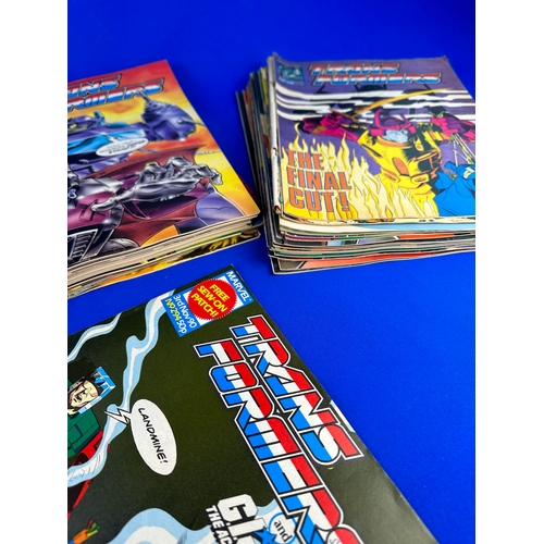 177 - Quantity of Marvel Transformers Comics from Issue 245 - 332 including Last Ever Issue 332, Issue 295... 