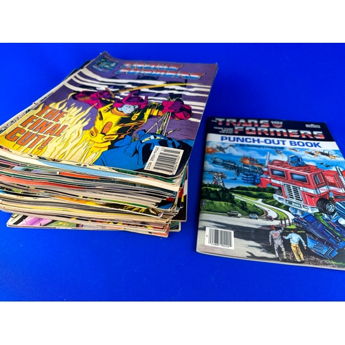 177 - Quantity of Marvel Transformers Comics from Issue 245 - 332 including Last Ever Issue 332, Issue 295... 