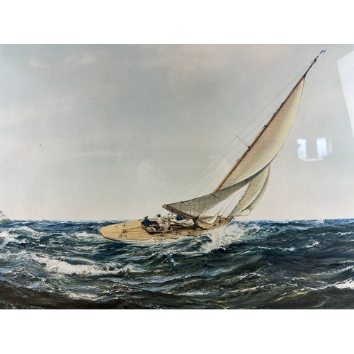 384 - Large 1930's Montague Dawson Print 