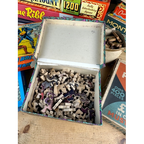 285 - Large Group of Vintage Jigsaws