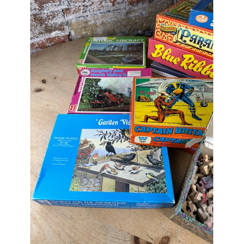 285 - Large Group of Vintage Jigsaws