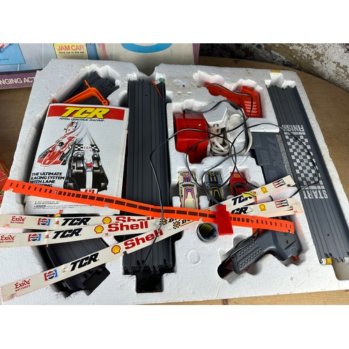 286 - TCR Slot Car Racing Track & Extras