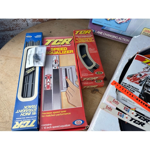 286 - TCR Slot Car Racing Track & Extras