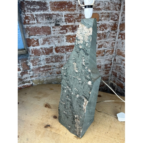 483 - Large Heavy Rock Lamp