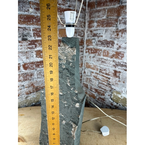 483 - Large Heavy Rock Lamp