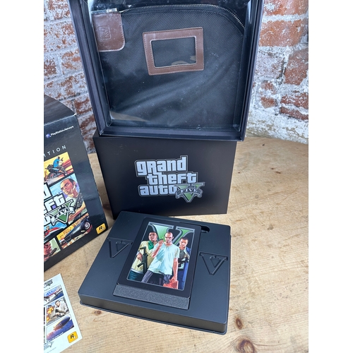 301 - PS3 Sony Playstation 3 GTAV Grand Theft Auto 5 Collectors Edition - Complete