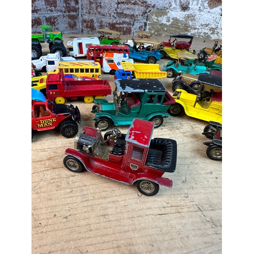 295 - Quantity of Matchbox & Lesney Days Gone Die Caset Cars