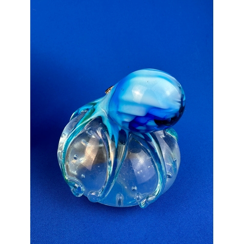 342 - Objets D'Art Octopus Paperweight