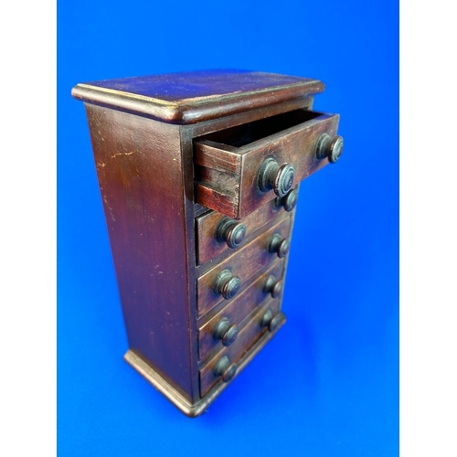 157 - Miniature Chest of Drawers