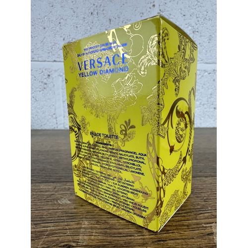 161 - As New and Boxed Versace 'Yellow Diamond' Eau de Toilette 30ml Spray