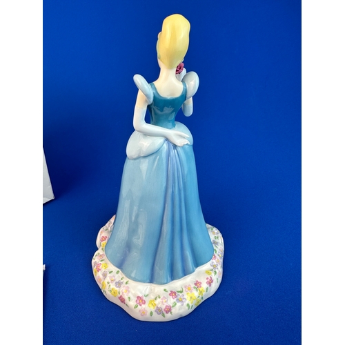 258 - Royal Doulton Walt Disney Showcase Cinderella Figurine with box & COA