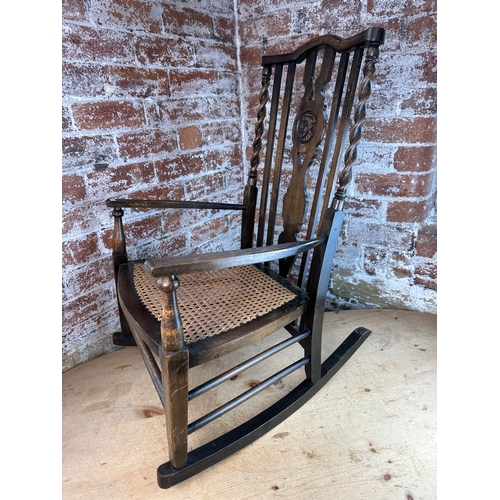 505 - Vintage Childs Rocking Chair