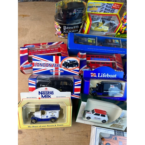 317 - Boxed Diecast Cars & Vehicles