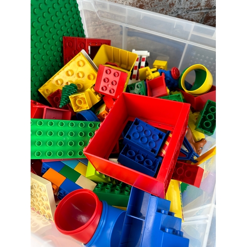 339 - Two Boxes of Lego Duplo inc. Vehicles