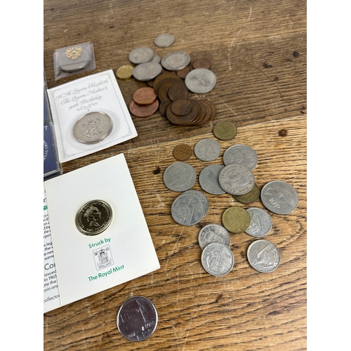 52 - Collection of Commemorative Coins and Selection of Vintage British and Foreign Currency