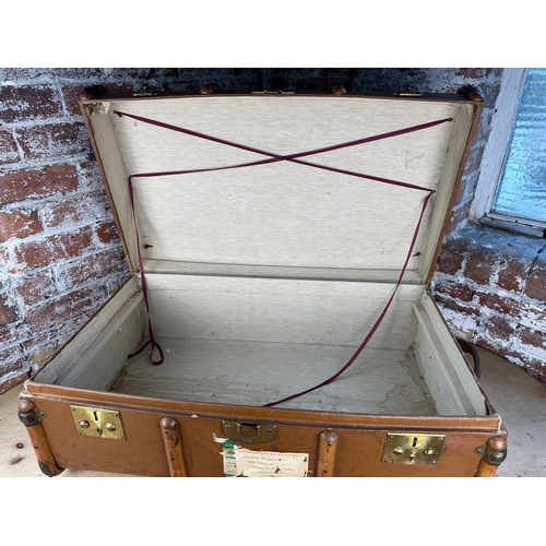 134 - Large Vintage Cabin Trunk - Used onboard the 