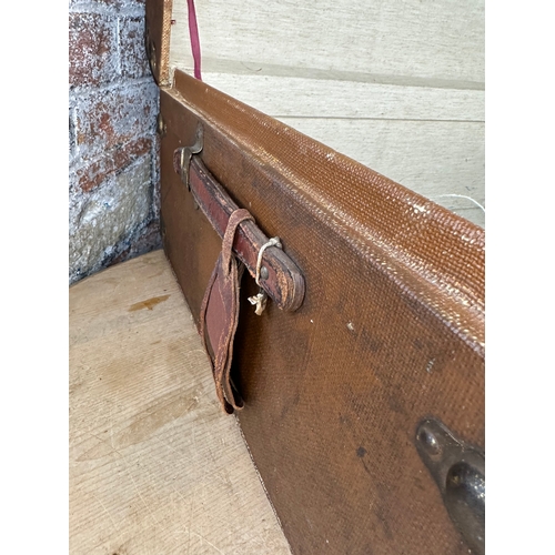 134 - Large Vintage Cabin Trunk - Used onboard the 