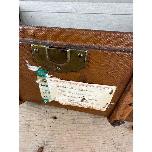 134 - Large Vintage Cabin Trunk - Used onboard the 