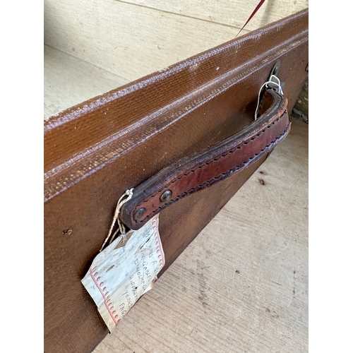 134 - Large Vintage Cabin Trunk - Used onboard the 