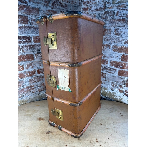 134 - Large Vintage Cabin Trunk - Used onboard the 