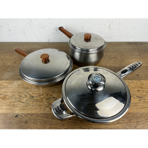 Prestige Chip Pan, Prestige Frying Pan and Carl Weill Frying Pan