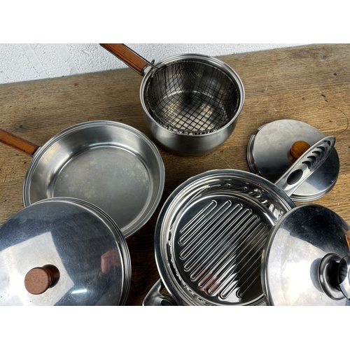 Prestige Chip Pan, Prestige Frying Pan and Carl Weill Frying Pan