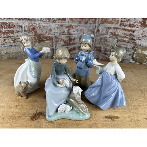 273 - Four Nao by Lladro Figurines