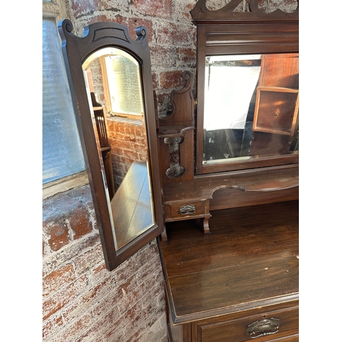 520 - Edwardian Dressing Table - Two over Two Chest of Drawers