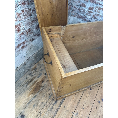 521 - Pine Chest - Lid needs attention